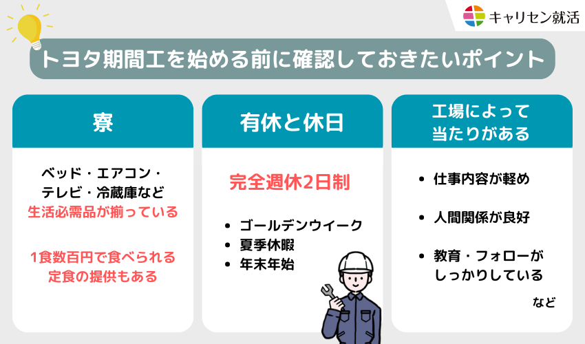 期間工のポイント