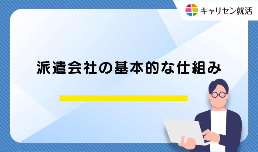 派遣会社の基本的な仕組み